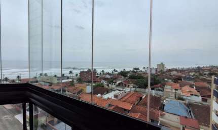 Apartamento para Venda em Mongaguá, Balneário Itaóca, 1 dormitório, 1 banheiro, 1 vaga