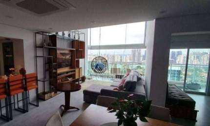 Apartamento com 3 dormitórios à venda, 180 m² por R$ 3.400.000,00 - Brooklin - São Paulo/SP