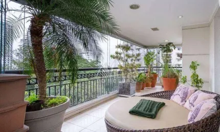 Apartamento com 4 dormitórios à venda, 401 m² por r$ 3.800.000,00 - morumbi - são paulo/sp