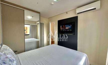 Apartamento com 1 dormitório para alugar, 35 m² por R$ 7.700,00/mês - Moema - São Paulo/SP