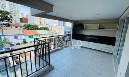 Apartamento com 3 dormitórios para alugar, 134 m² por R$ 8.315,00/mês - Santana - São Paulo/SP