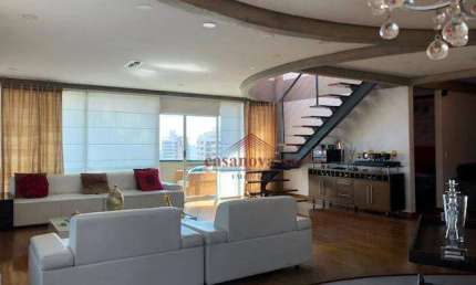 Cobertura com 5 dormitórios, 414 m² - venda por R$ 3.500.000,00 ou aluguel por R$ 19.950,00/mês - Jardim - Santo André/SP