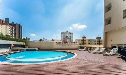 Flat com 1 dormitório à venda, 44 m² por R$ 254.400,00 - Centro - Santo André/SP