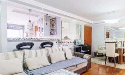 Apartamento px Prefeitura  à venda, 136 m² por R$ 785.000 - Vila Bastos - Santo André/SP