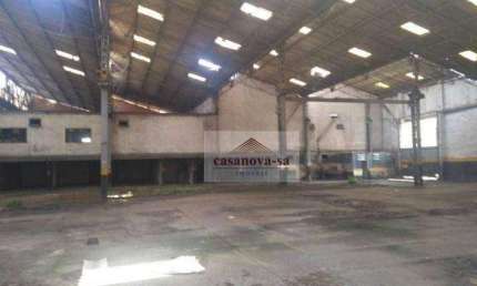 Galpão para alugar, 8000 m² por R$ 65.000,00/mês - Utinga - Santo André/SP