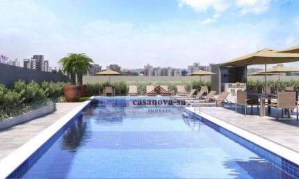 Apartamento com 3 dormitórios à venda, 135 m² por R$ 1.800.000,00 - Vila Assunção - Santo André/SP