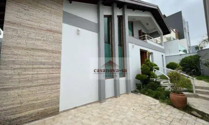 Sobrado com 3 dormitórios para alugar, 428 m² por R$ 10.275,00/mês - Vila Scarpelli - Santo André/SP