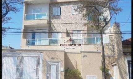 Apartamento com 2 dormitórios à venda, 44 m² por R$ 320.000,00 - Vila Helena - Santo André/SP
