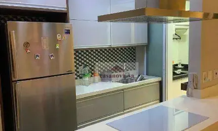 Apartamento difernciado  à venda, 74 m² por r$ 990.000 - jardim - santo andré/sp
