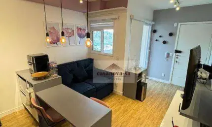 Apartamento com 2 dormitórios à venda, 43 m² por r$ 405.000,00 - campestre - santo andré/sp