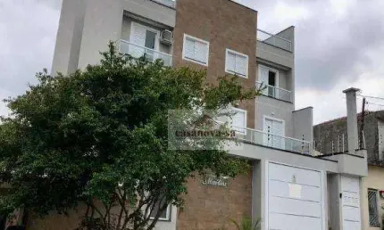 Apartamento com 2 dormitórios à venda, 56 m² por R$ 425.000,00 - Vila Scarpelli - Santo André/SP