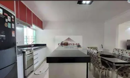 Sobrado com 3 dormitórios, 240 m² - venda por R$ 1.370.000,00 ou aluguel por R$ 8.950,00/mês - Vila Curuçá - Santo André/SP