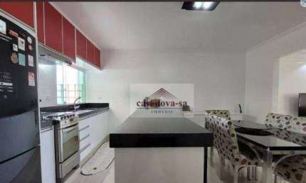 Sobrado com 3 dormitórios, 240 m² - venda por R$ 1.370.000,00 ou aluguel por R$ 8.950,00/mês - Vila Curuçá - Santo André/SP