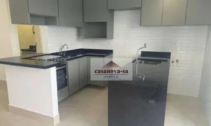 Apartamento com 2 dormitórios à venda, 64 m² por r$ 620.000,00 - jardim - santo andré/sp