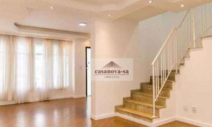 Sobrado para alugar, 160 m² por R$ 4.050,01/mês - Campestre - Santo André/SP