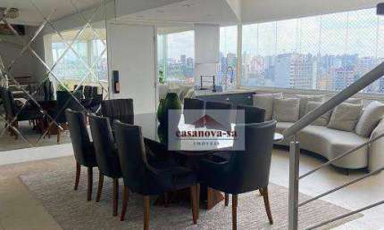 Cobertura com 3 dormitórios para alugar, 227 m² por R$ 12.000/mês - Centro - Santo André/SP