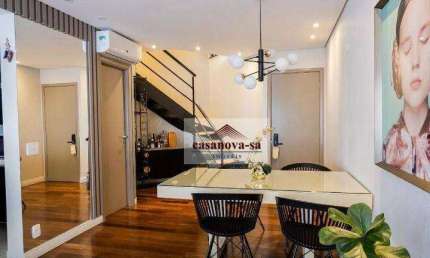 Apartamento Duplex para alugar, 94 m² por R$ 7.284,00/mês - Jardim - Santo André/SP
