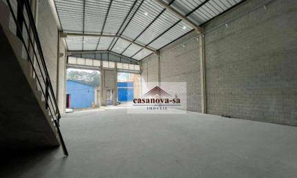 Galpão para alugar, 355 m² por R$ 13.100,00/mês - Vila Carlina - Mauá/SP