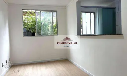Apartamento com 2 dormitórios para alugar, 45 m² por R$ 1.820,00/mês - Parque São Vicente - Mauá/SP