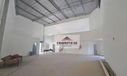 Galpão para alugar, 480 m² por r$ 18.400,00/mês - campestre - santo andré/sp