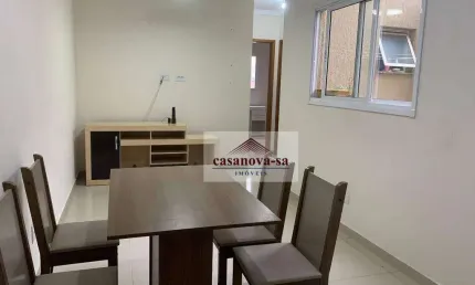 Apartamento com 2 dormitórios para alugar, 52 m² por R$ 1.970,00/mês - Vila Curuçá - Santo André/SP