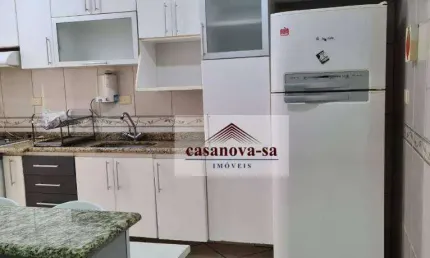 Apartamento com 2 dormitórios, 75 m² - venda por r$ 390.000 ou aluguel por r$ 2.500/mês - vila curuçá - santo andré/sp
