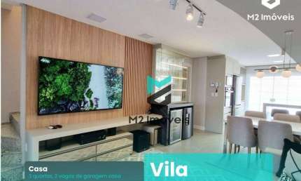 Casa com 3 dormitórios à venda, 135 m² por R$ 1.245.000,00 - Vila Nova - Blumenau/SC