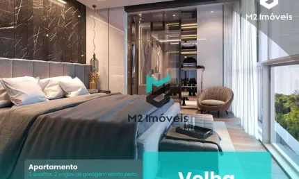 Apartamento com 3 dormitórios à venda, 118 m² - velha - blumenau/sc