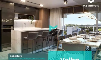 Cobertura com 4 dormitórios à venda, 216 m² - Velha - Blumenau/SC