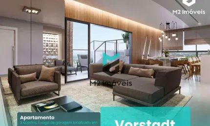 Apartamento com 3 dormitórios à venda, 103 m² - Vorstadt - Blumenau/SC