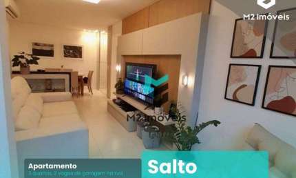Apartamento com 3 dormitórios à venda, 85 m² por R$ 490.000,00 - Salto Weissbach - Blumenau/SC