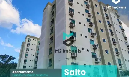 Apartamento com 2 dormitórios à venda por - salto do norte - blumenau/sc