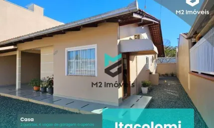 Casa mobiliada a 600 metros do mar no bairro itacolomi