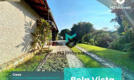 CASA AMPLA PARA VIVER COM QUALIDADE DE VIDA NO BAIRRO BELA VISTA