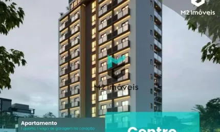 Apartamento com 1 dormitório à venda, 27 m² por r$ 288.000,00 - centro - blumenau/sc