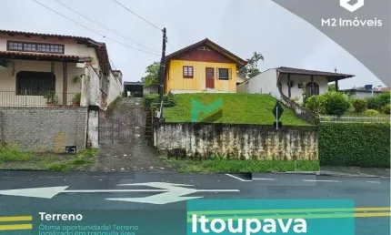 Terreno à venda, 558 m²  - itoupava norte - blumenau/sc