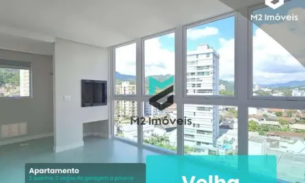 OPORTUNIDADE  APARTAMENTO NOVO COM 2 SUÍTES NA VELHA