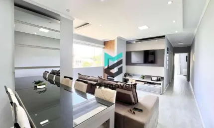 Apartamento dos Sonhos: 70,32m², 2 Dormitórios, Suíte com Sacada, Churrasqueira e Vista Privilegiada em Condomínio Tranquilo na Itoupava Norte!