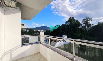 Apartamento com 2 dormitórios à venda, 79 m² por - água verde - blumenau/sc