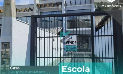 Casa com 2 suítes à venda, 88 m² por r$ 460.000 - escola agrícola - blumenau/sc