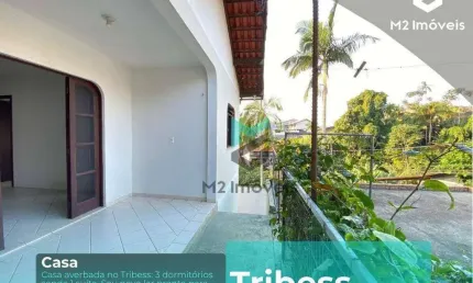 Casa no bairro tribess com 3 dormitórios sendo uma suite.