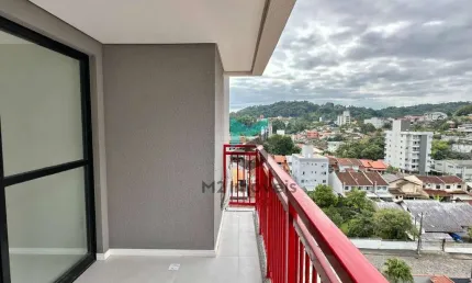 Apartamento Novo com 2 dormitórios sendo 1 suíte à venda, 71 m² por - Velha - Blumenau/SC