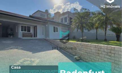 Casa plana com 3 dormitórios à venda, 160m² por R$ 740.000,00 - Badenfurt  - Blumenau/SC
