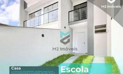 Casa com 2 suítes à venda, 88 m² - Escola Agrícola - Blumenau/SC