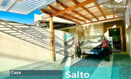SOBRADO COM UM MARAVILHOSO ESPAÇO PARA ÁREA DE FESTAS NOS FUNDOS E 2 VAGAS DE GARAGEM NA FRENTE.