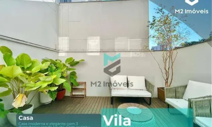 Para Viver Bem na Vila Nova: Casa Aconchegante com Espaço Gourmet nos Fundos