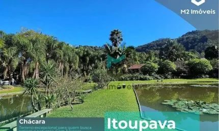 CASAS EM TERRENO COM 105.000M² COM PERFIL DE CHÁCARA NA ITOUPAVA CENTRAL EM BLUMENAU