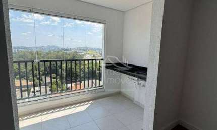 Apartamento com 2 dormitórios para alugar, 58 m² por R$ 3.708,00/mês - Jordanópolis - Arujá/SP