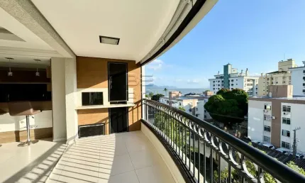 Apartamento com 3 quartos à venda na rua desembargador pedro silva, 1952, coqueiros, florianópolis por r$ 1.440.000