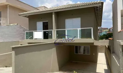 Casa com 3 dormitórios (1 suíte) à venda, 119 m² - Condomínio Villa D'este - Jardim Rio das Pedras - Cotia/SP